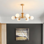 Kozan Wooden Chandelier - Lamp Outdoor