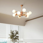 Kozan Wooden Chandelier - Lamp Outdoor