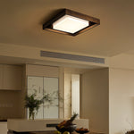 Auro Rustic Wood Ceiling Light - Lamp Outdoor