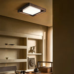 Auro Rustic Wood Ceiling Light - Lamp Outdoor