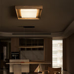 Auro Rustic Wood Ceiling Light - Lamp Outdoor