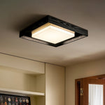 Auro Rustic Wood Ceiling Light - Lamp Outdoor