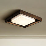 Auro Rustic Wood Ceiling Light - Lamp Outdoor