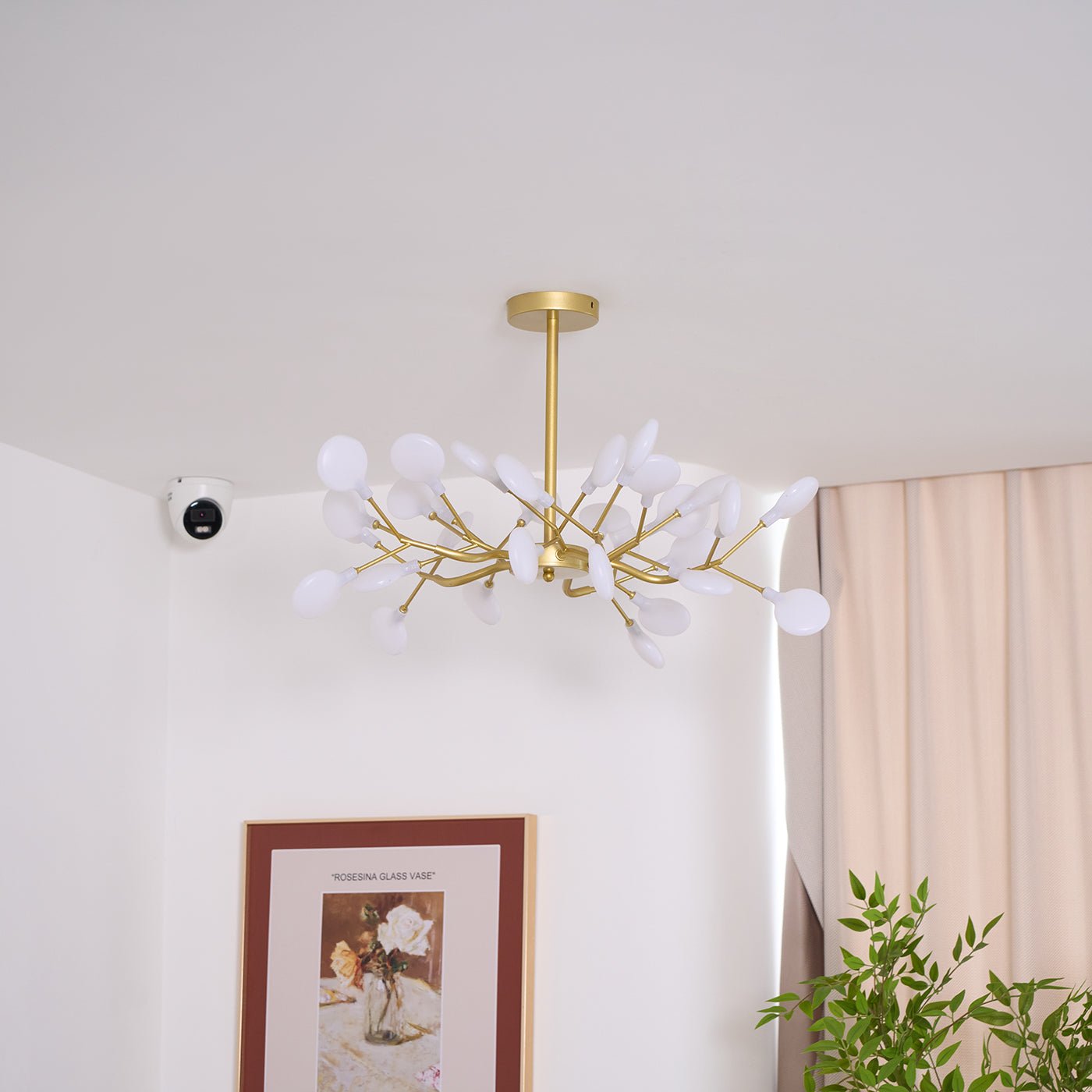 LED Firefly Sputnik Chandelier - Lamp Outdoor