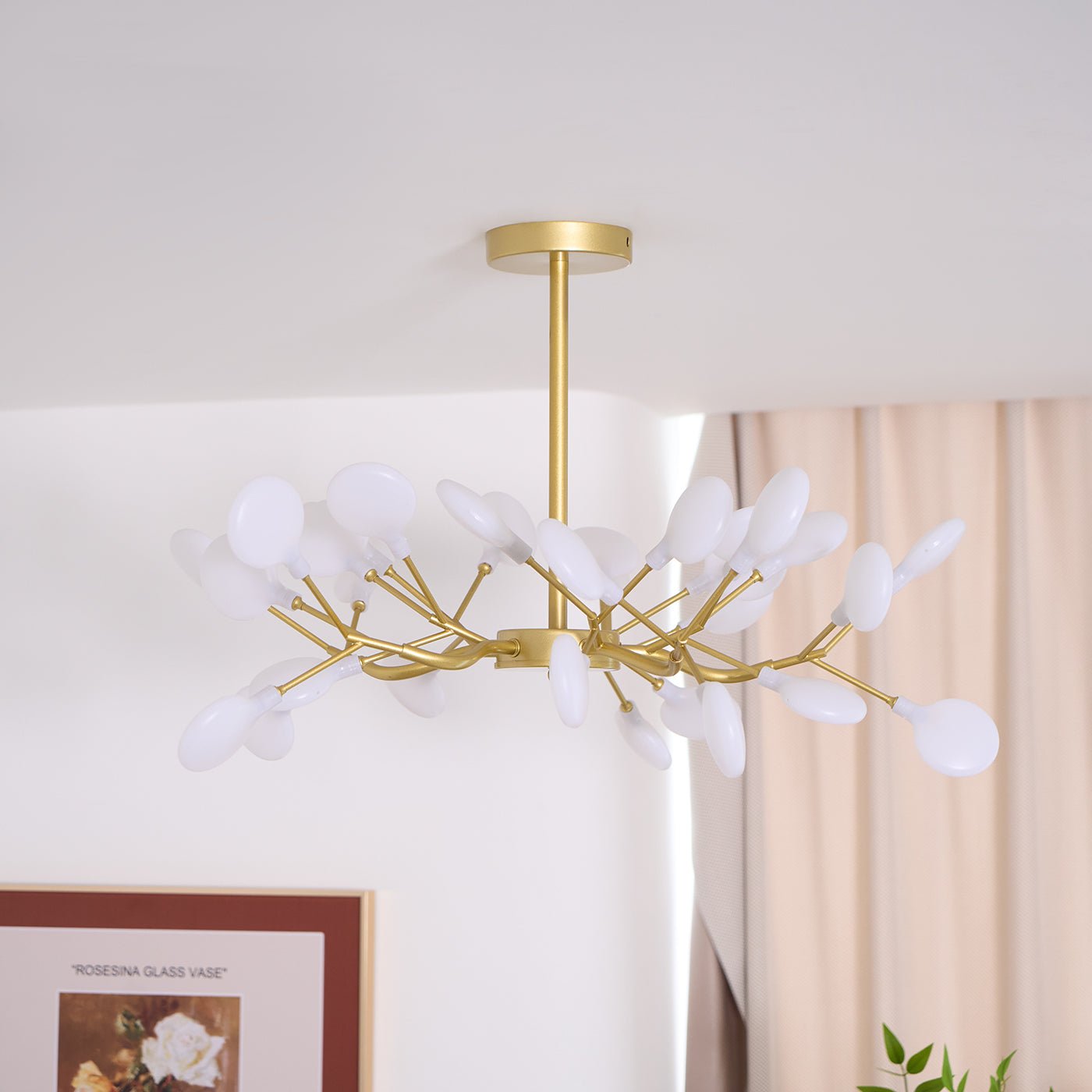 LED Firefly Sputnik Chandelier - Lamp Outdoor