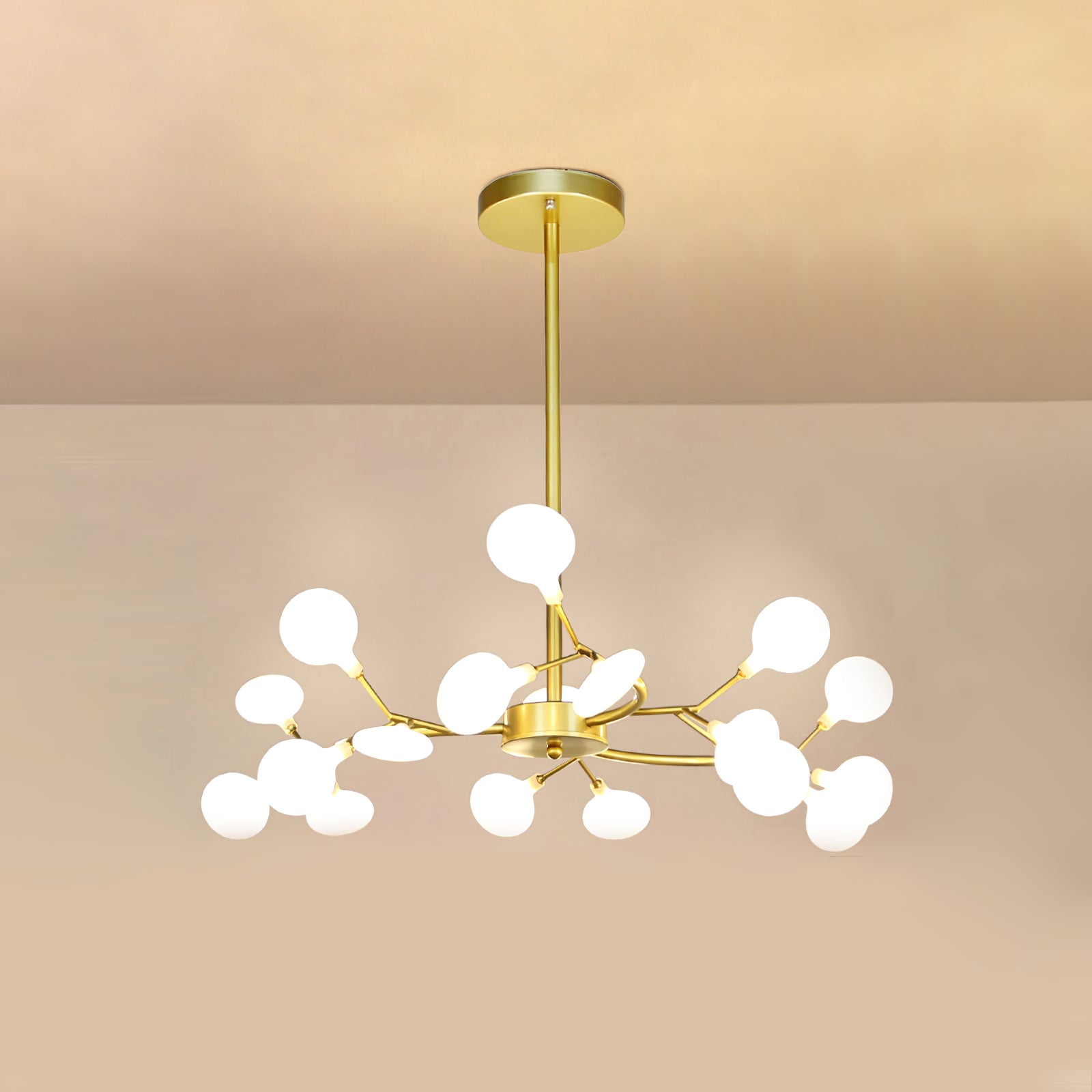 LED Firefly Sputnik Chandelier - Lamp Outdoor