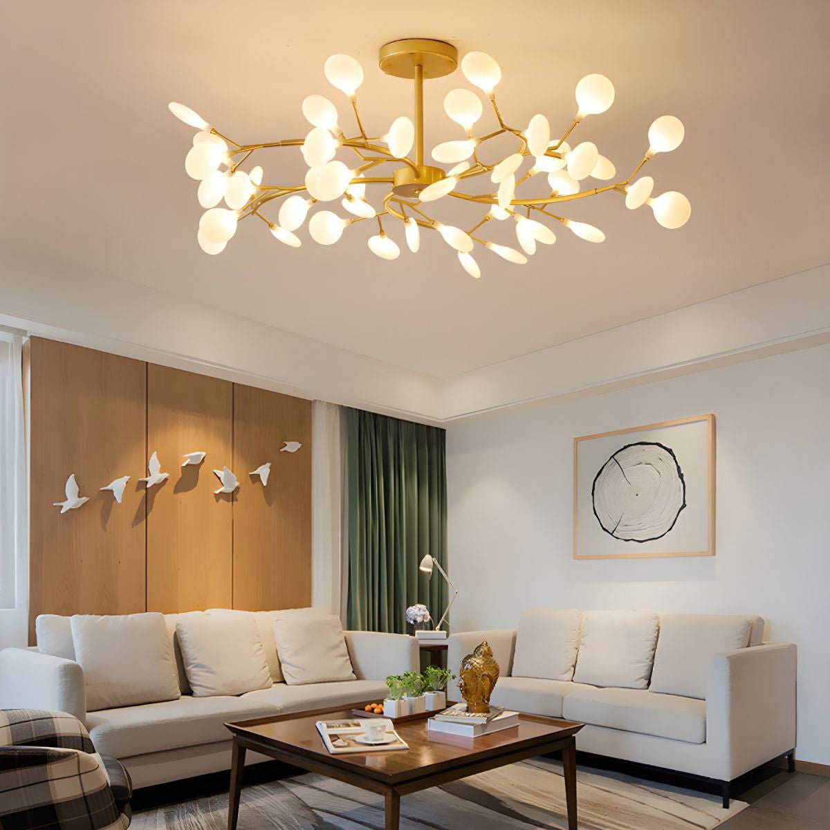 LED Firefly Sputnik Chandelier - Lamp Outdoor