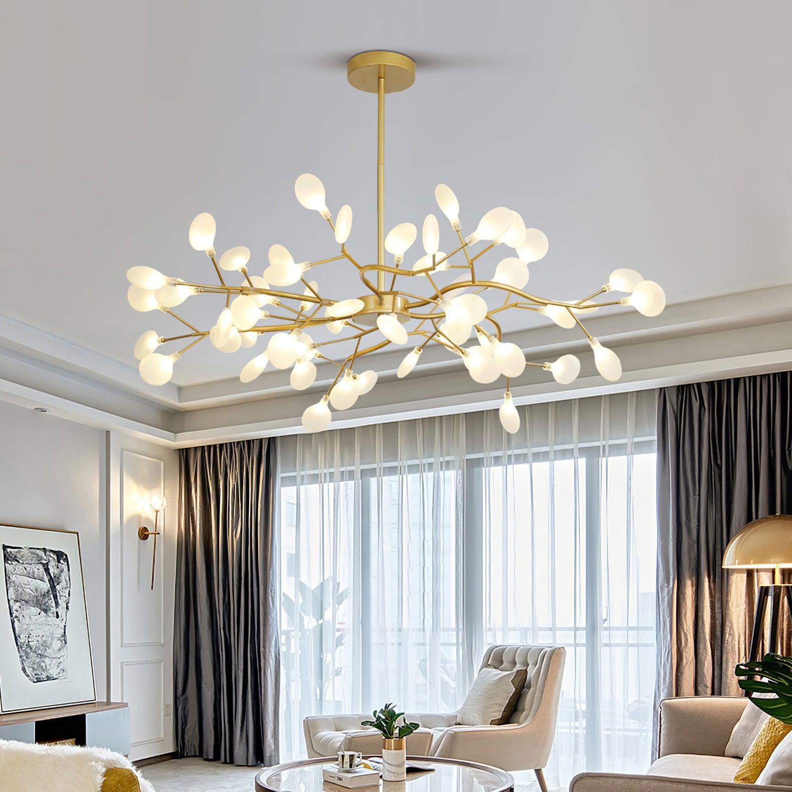 LED Firefly Sputnik Chandelier - Lamp Outdoor
