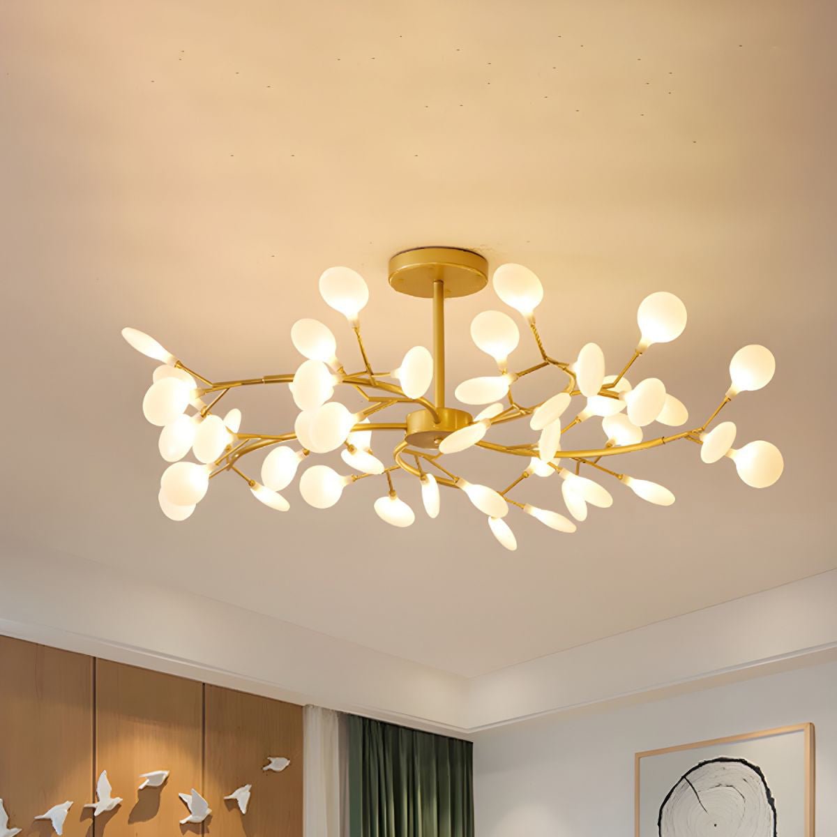 LED Firefly Sputnik Chandelier - Lamp Outdoor