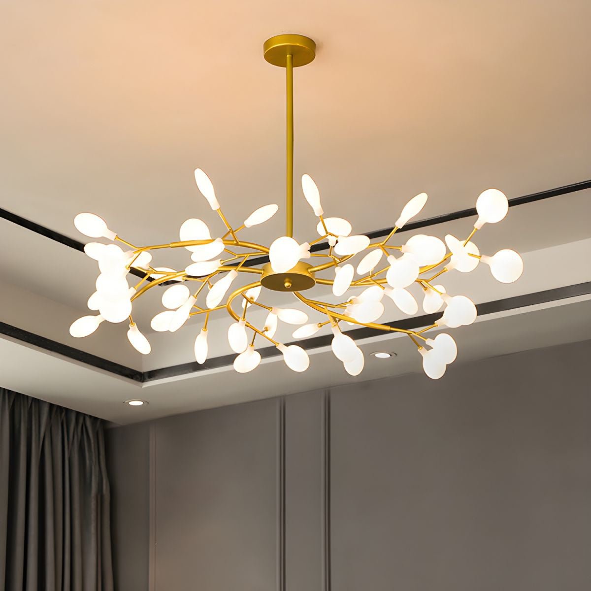 LED Firefly Sputnik Chandelier - Lamp Outdoor