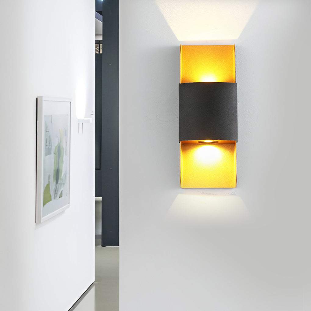 LED Up and Down Lights COB Waterproof Metal Modern Outdoor Wall Lamps - Lamp Outdoor