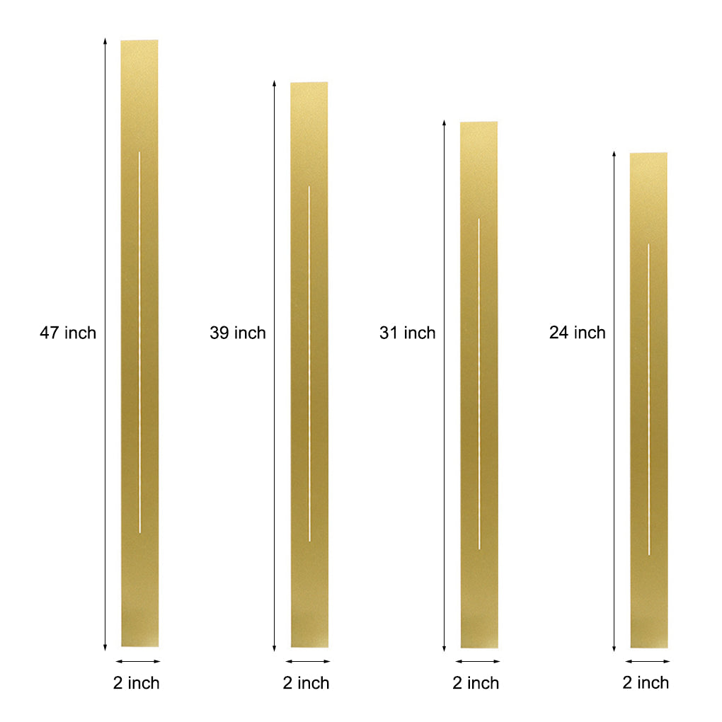 Long LED Linear Lights Three Step Dimming LED Modern Wall Sconces Lights - Lamp Outdoor