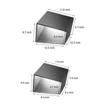 Unique Stainless Steel Artful Cube Outdoor Landscape Light Modern Geometric Illumination - Lamp Outdoor