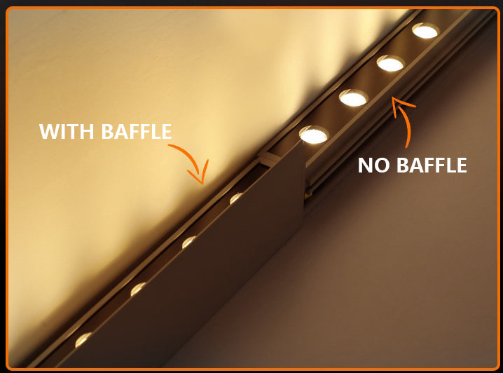 Linear Up LED Outdoor Wall Washer Lights Wall Landscape Lamp with Baffle - Lamp Outdoor