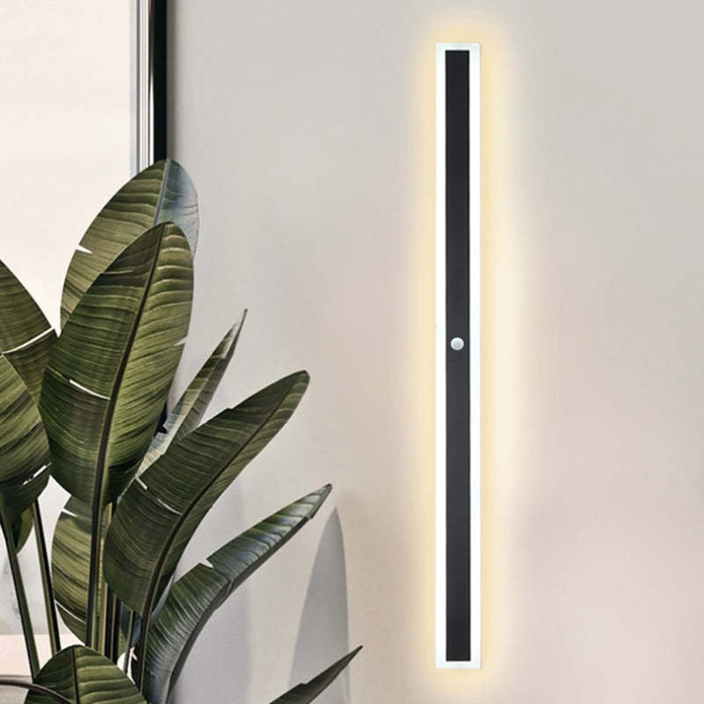 Arisha Radiation Linear Metal Acrylic Outdoor Wall Lamp Garden Corridor - Lamp Outdoor