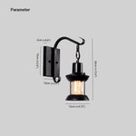 Etra Industrial Style Indoor Retro Wall Lamp - Lamp Outdoor