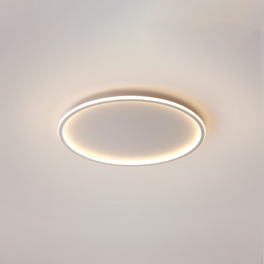 Quasso Flush Mount Ceiling Light Modern LED Round - Lamp Outdoor