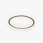Quasso Flush Mount Ceiling Light Modern LED Round - Lamp Outdoor