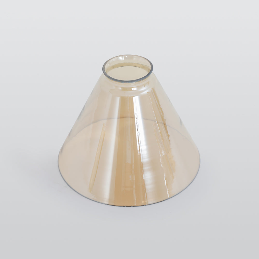 June Industrial Glass Pendant Light Clear/Amber/Smoke Grey - Lamp Outdoor