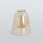 June Industrial Glass Pendant Light Clear/Amber/Smoke Grey - Lamp Outdoor