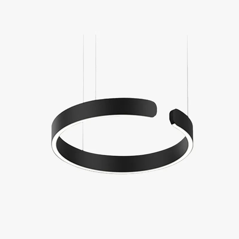 Arisha Luxury Minimalist LED Ring Pendant Light - Lamp Outdoor