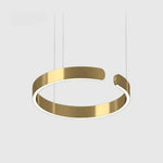 Arisha Luxury Minimalist LED Ring Pendant Light - Lamp Outdoor