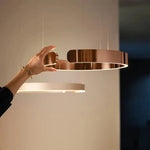 Arisha Luxury Minimalist LED Ring Pendant Light - Lamp Outdoor