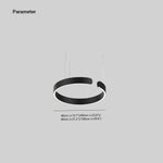 Arisha Luxury Minimalist LED Ring Pendant Light - Lamp Outdoor