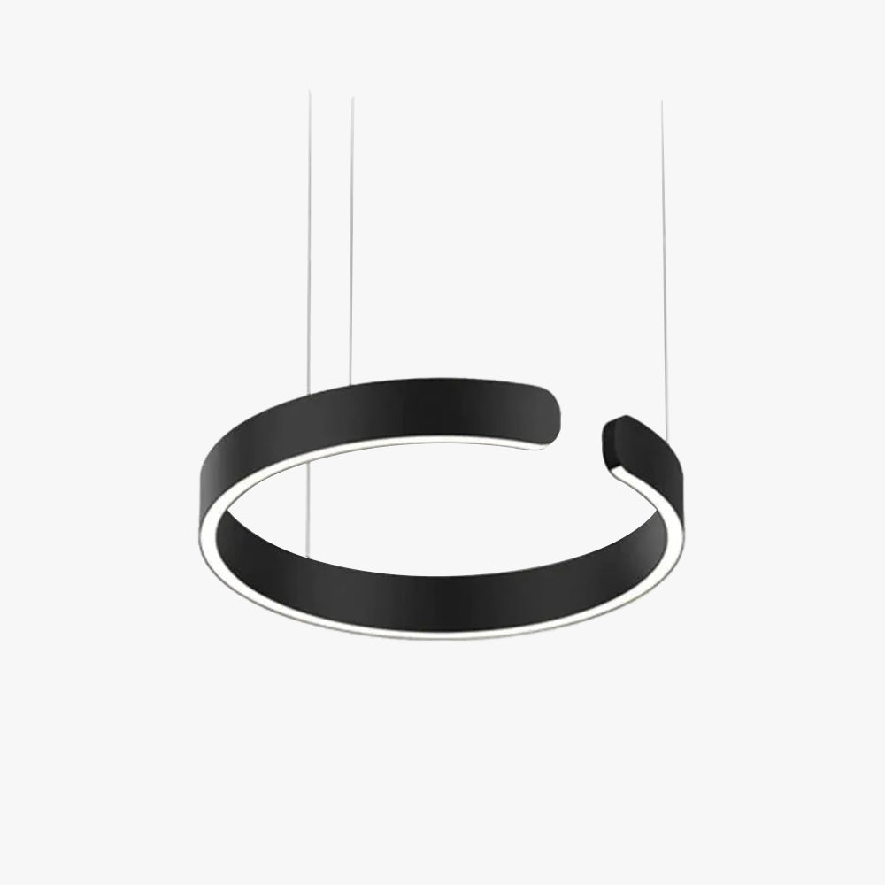 Arisha Luxury Minimalist LED Ring Pendant Light - Lamp Outdoor