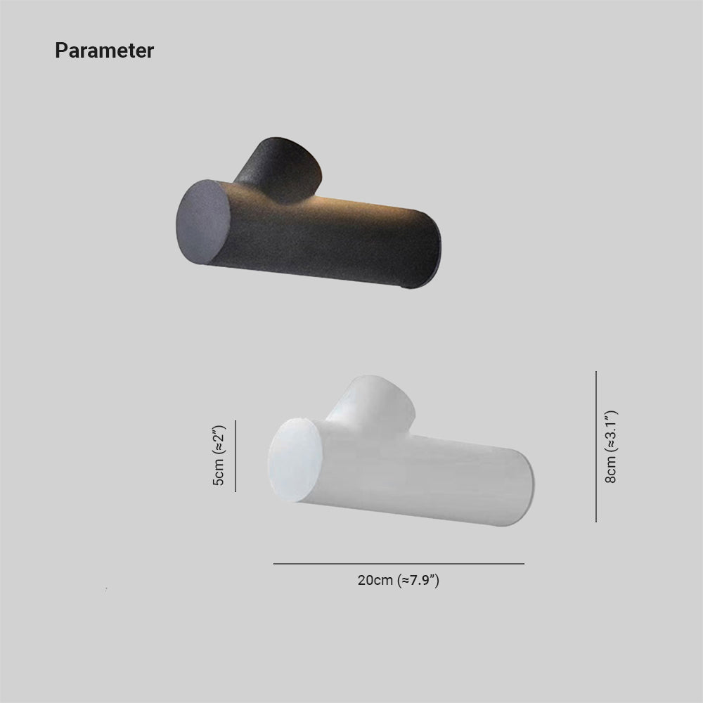 Ray Modern Waterproof LED Outdoor Wall Lamp Metal Garden Corridor Balcony - Lamp Outdoor