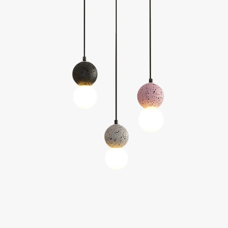 Kessie Pendant Light Travertine - Lamp Outdoor