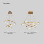 Aluna Pendant Light, Inner Ring Illuminated, White/Black/Gold - Lamp Outdoor