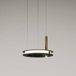 Aurora Chandelier Ring Layered Minimalist - Lamp Outdoor