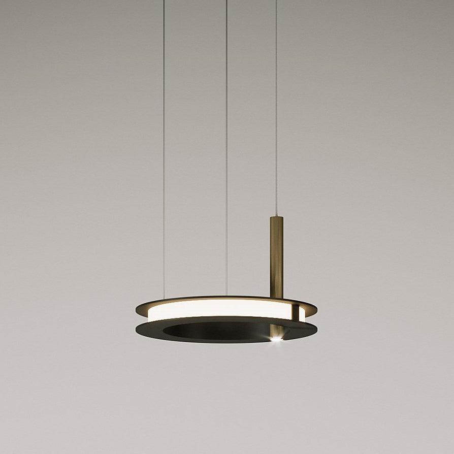 Aurora Chandelier Ring Layered Minimalist - Lamp Outdoor