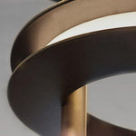 Aurora Chandelier Ring Layered Minimalist - Lamp Outdoor