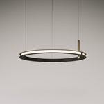 Aurora Chandelier Ring Layered Minimalist - Lamp Outdoor