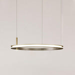 Aurora Chandelier Ring Layered Minimalist - Lamp Outdoor