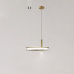 Aurora Chandelier Ring Layered Minimalist - Lamp Outdoor