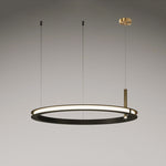 Aurora Chandelier Ring Layered Minimalist - Lamp Outdoor
