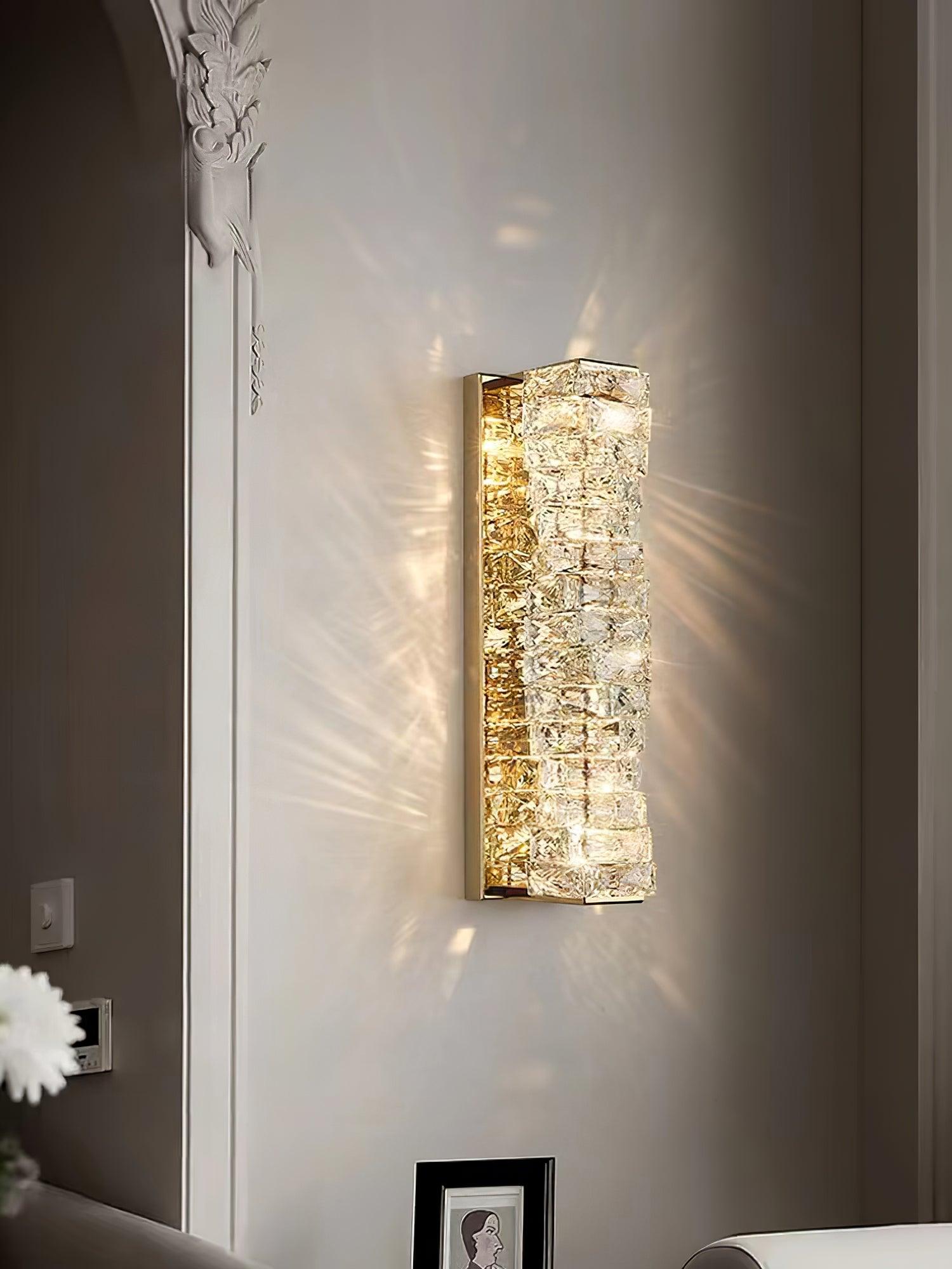 Laminated Crystal Wall Light - Lamp Outdoor