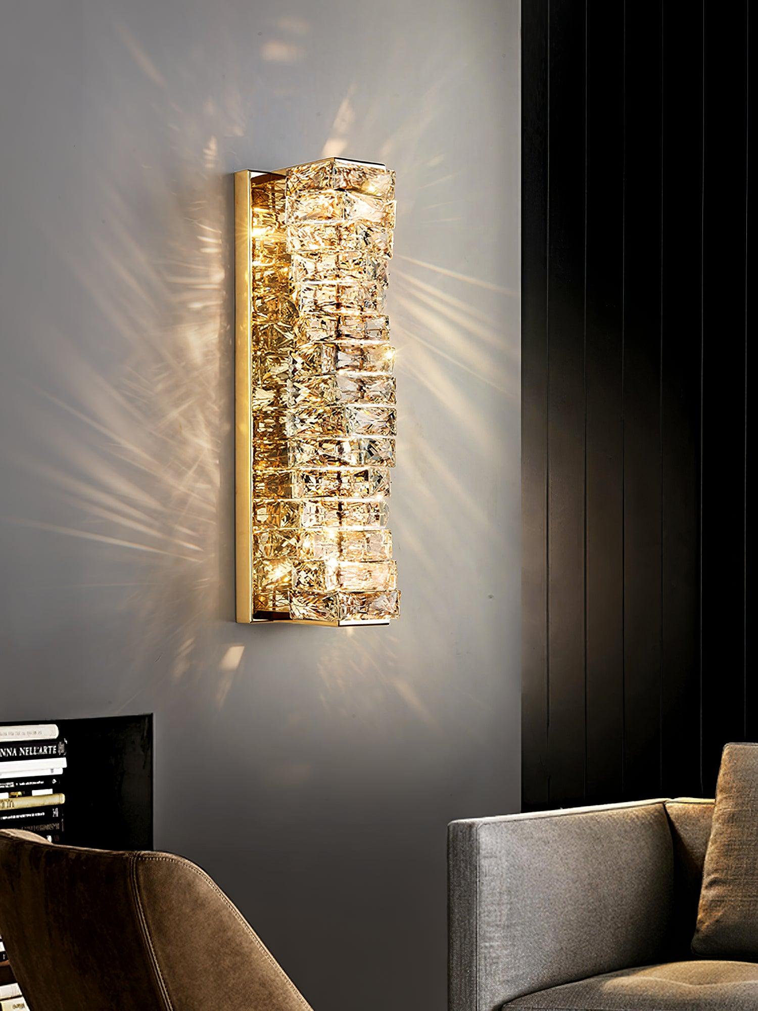 Laminated Crystal Wall Light - Lamp Outdoor