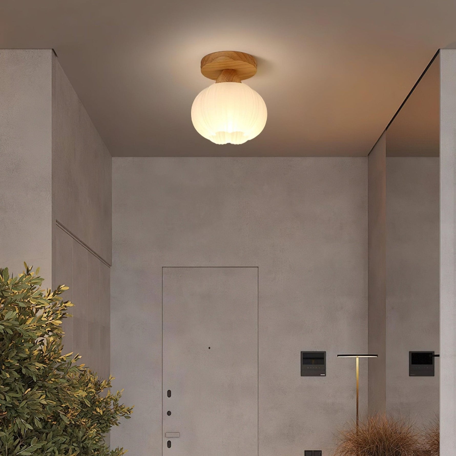 Large Flower Bag Ceiling Lamp - Lamp Outdoor