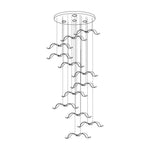 Acariel Luxury Large Seagull Glass Chandelier - Letslighting