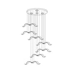Acariel Luxury Large Seagull Glass Chandelier - Letslighting