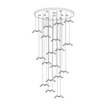Acariel Luxury Large Seagull Glass Chandelier - Letslighting