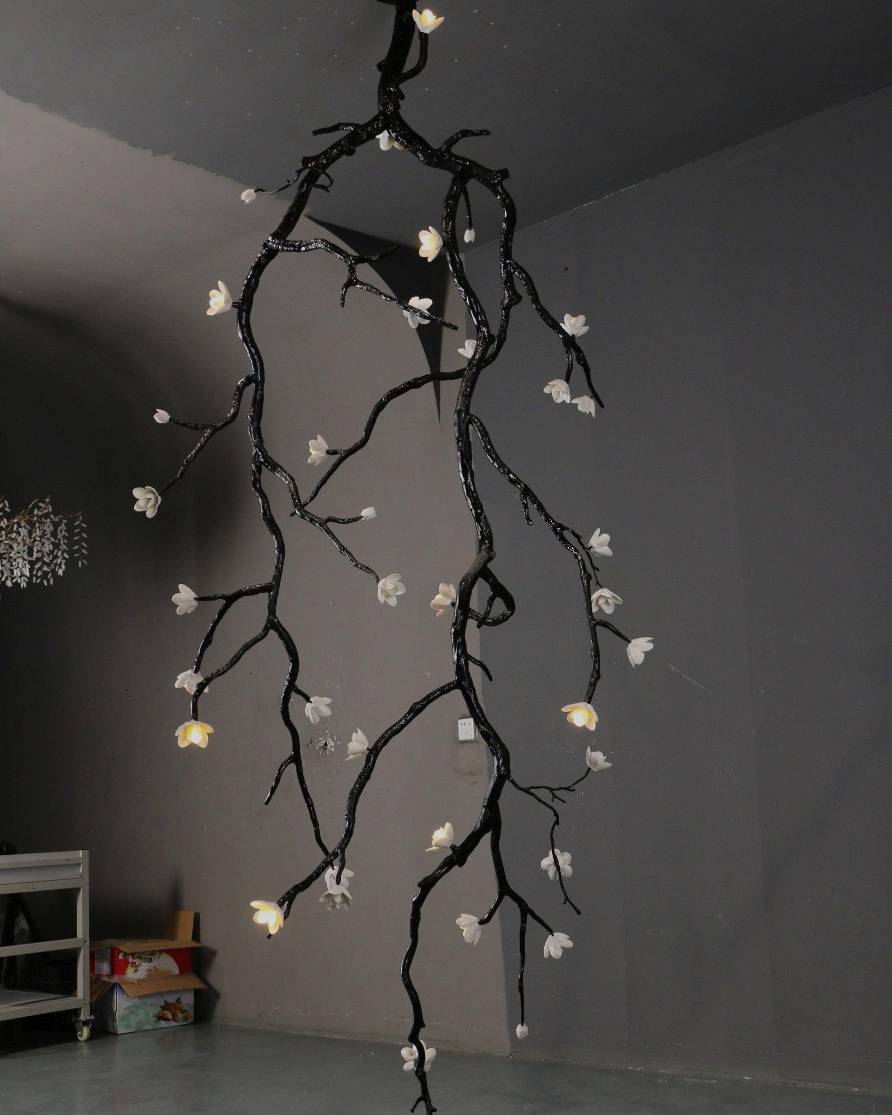 Large Long Branch Flower Chandelier - Lamp Outdoor