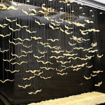 Acariel Luxury Large Seagull Glass Chandelier - Letslighting