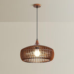 Lattice Nest Wooden Pendant Lamp - Lamp Outdoor