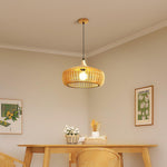 Lattice Nest Wooden Pendant Lamp - Lamp Outdoor