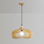 Lattice Nest Wooden Pendant Lamp - Lamp Outdoor